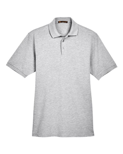Harriton M265 — Men's Easy Blend™ Polo — Grey Heather