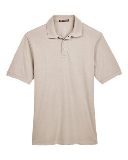 Harriton M265 — Men's Easy Blend™ Polo — Stone