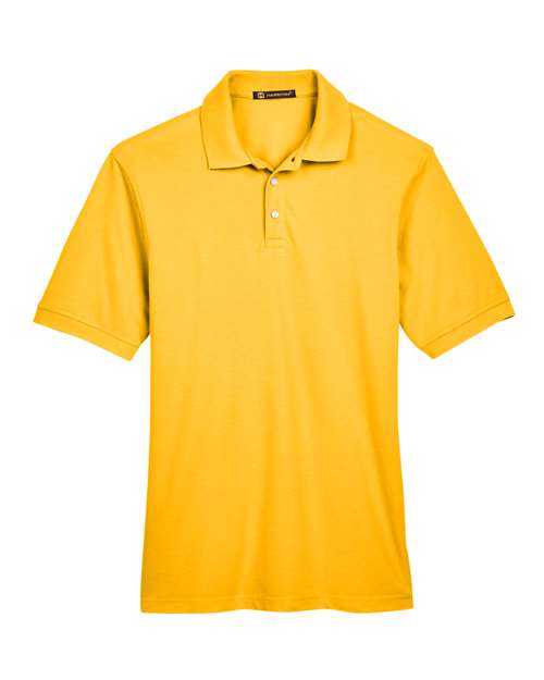 Harriton M265 — Men's Easy Blend™ Polo — Sunray Yellow