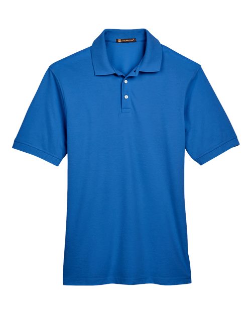 Harriton M265 — Men's Easy Blend™ Polo — True Royal