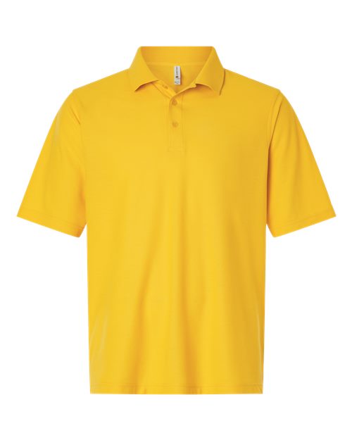Harriton M105 — Men's Maverick CVC Pique Polo — Sunray Yellow