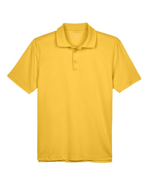 Harriton M315 — Men's Polyester Jersey Polo — Gold