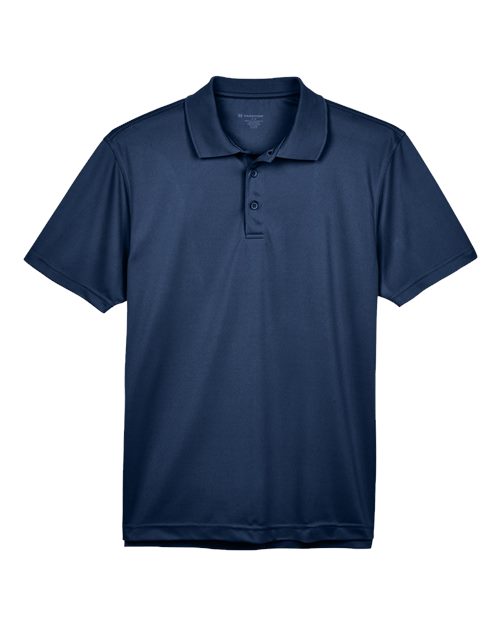 Harriton M315 — Men's Polyester Jersey Polo — Navy