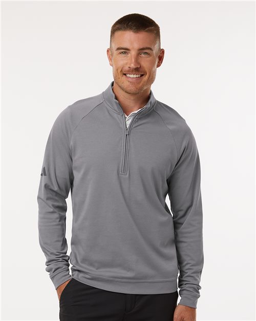 Adidas A598 — Men's Club Quarter-Zip Pullover — main view