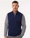 Adidas A599 — Men's Club Quarter-Zip Vest — main view