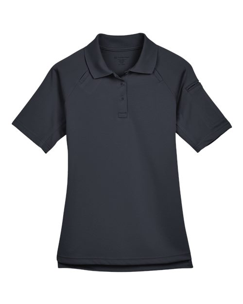 Harriton M211W — Women's Advantage Tactical Polo — Dark Charcoal