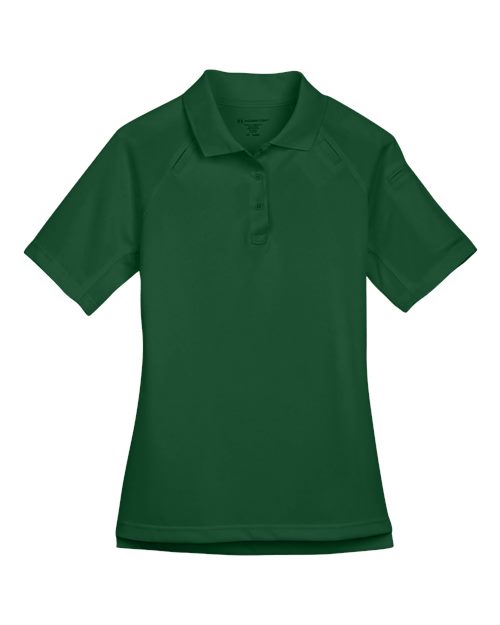 Harriton M211W — Women's Advantage Tactical Polo — Dark Green