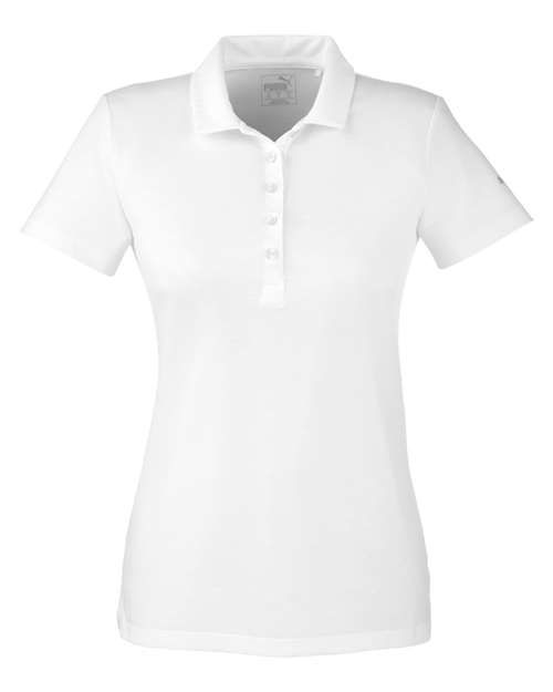 Puma Golf 596921 — Women's Fusion Polo — Bright White