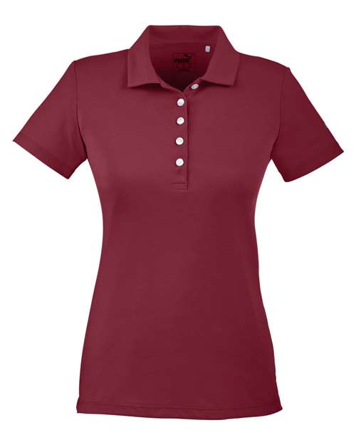 Puma Golf 596921 — Women's Fusion Polo — Cabernet