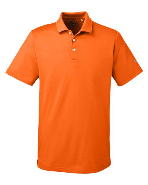 Puma Golf 596920 — Men's Fusion Polo — Vibrant Orange