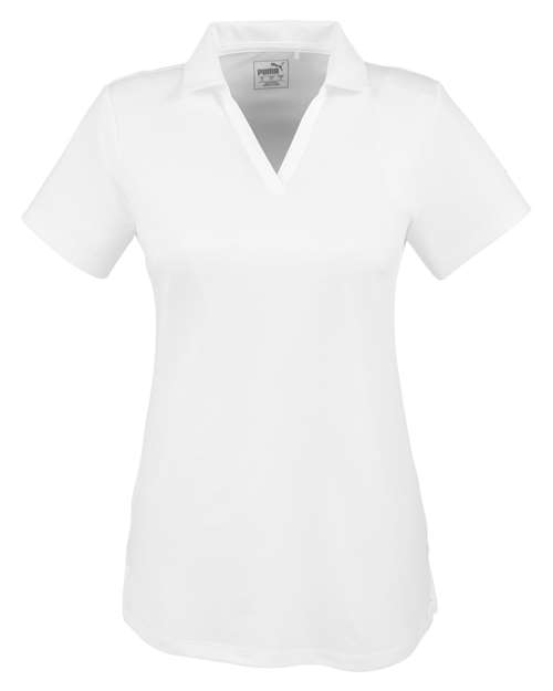 Puma Golf 596800 — Women's Icon Golf Polo — Bright White