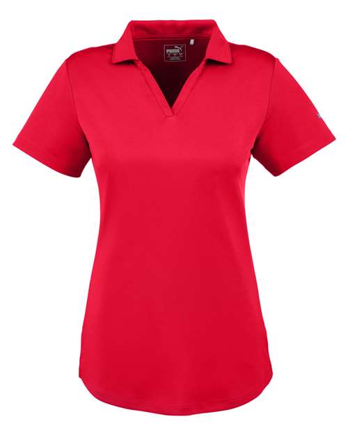 Puma Golf 596800 — Women's Icon Golf Polo — High Risk Red