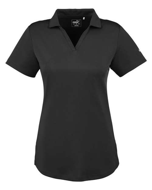 Puma Golf 596800 — Women's Icon Golf Polo — Puma Black