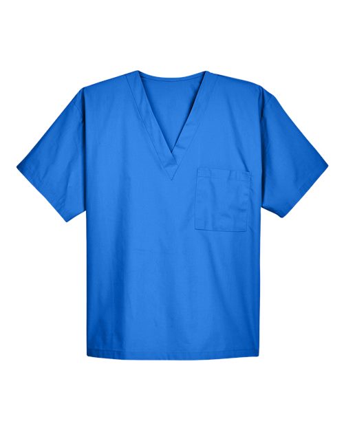 Harriton M897 — Unisex Restore Scrub Top — True Royal
