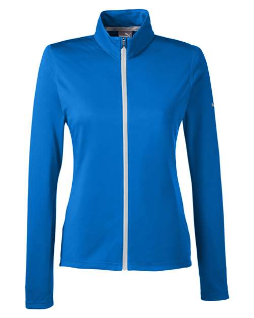 Puma Golf 596803 — Women's Icon Full-Zip Jacket — Lapis Blue