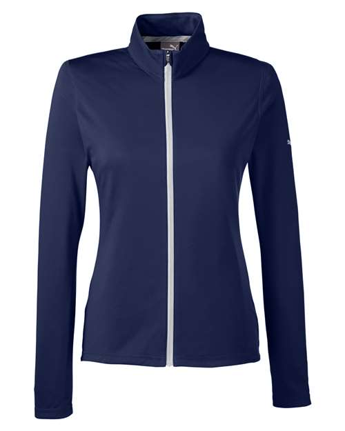 Puma Golf 596803 — Women's Icon Full-Zip Jacket — Peacoat
