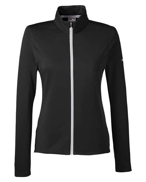 Puma Golf 596803 — Women's Icon Full-Zip Jacket — Puma Black
