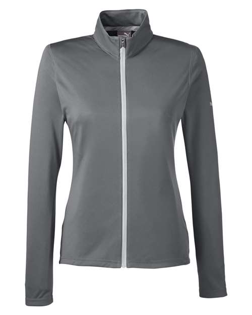 Puma Golf 596803 — Women's Icon Full-Zip Jacket — Quiet Shade