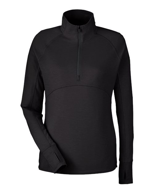 Puma Golf PG400W — Women's Bandon Quarter-Zip Pullover — Puma Black