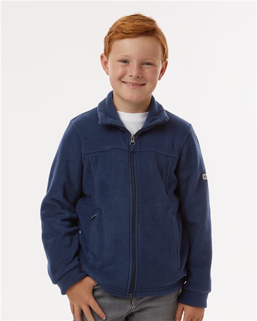 Columbia 212479 — Youth Steens Mountain™ II Fleece Full-Zip Jacket — main view