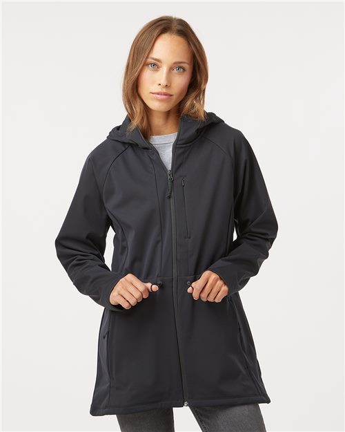 Columbia 208499 — Women's Flora Park™ II Soft Shell Long Length Jacket — main view