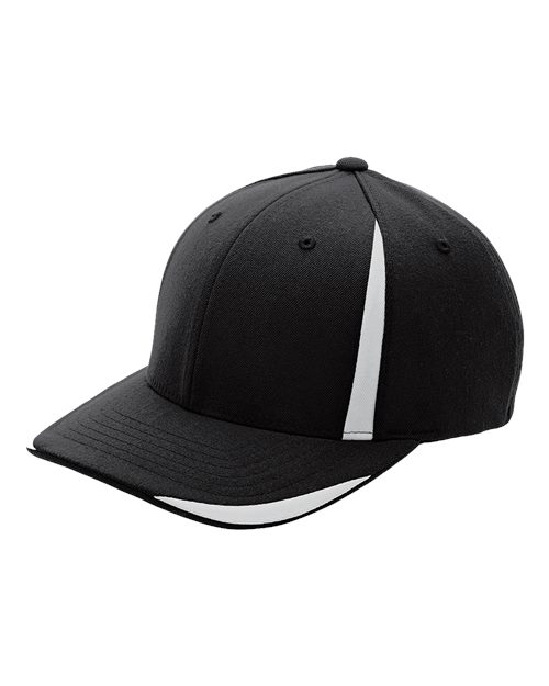 Flexfit ATB102 — Pro-Formance® Front Sweep Cap — Black/ Sport Silver
