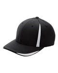 Flexfit ATB102 — Pro-Formance® Front Sweep Cap — Black/ Sport Silver