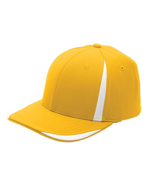 Flexfit ATB102 — Pro-Formance® Front Sweep Cap — Sport Athletic Gold/ White