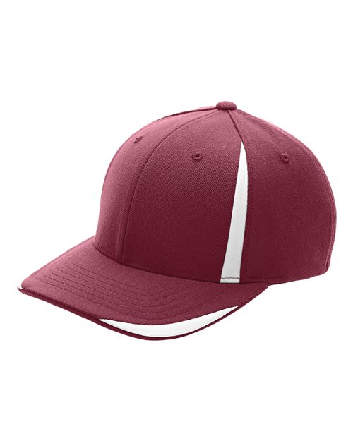 Flexfit ATB102 — Pro-Formance® Front Sweep Cap — Sport Maroon/ White