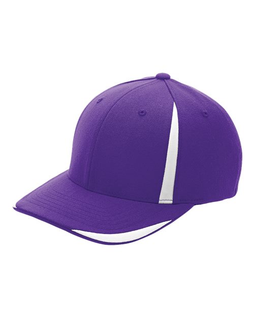 Flexfit ATB102 — Pro-Formance® Front Sweep Cap — Sport Purple/ White