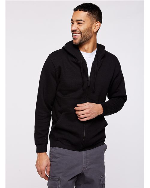 LAT 6927 — Unisex Full-Zip Hoodie Sweatshirt — main view