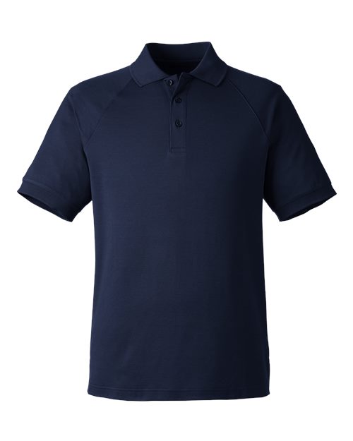 Harriton M208 — Men's Charge Snag and Soil Protect Polo — Dark Navy