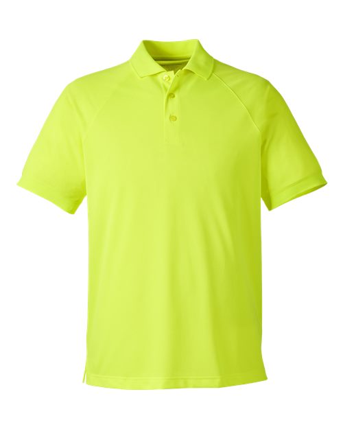 Harriton M208 — Men's Charge Snag and Soil Protect Polo — Safety Yellow