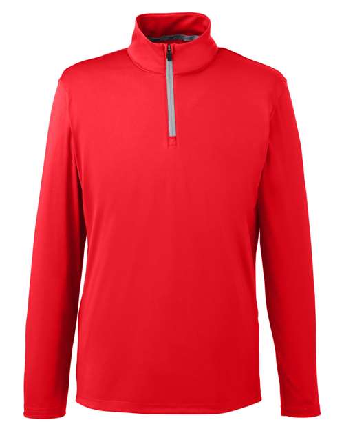 Puma Golf 596807 — Men's Icon Quarter-Zip Pullover — High Risk Red