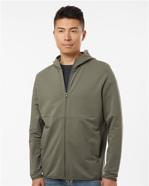 Independent Trading Co. EXP30PZ — Unisex Perform Full-Zip Hooded Sweatshirt — main view