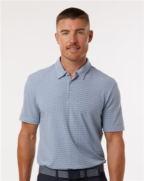 Adidas A702 — Men's Blended Printed Polo — main view