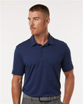 Adidas A704 — Men's Textured Stripe Polo — main view