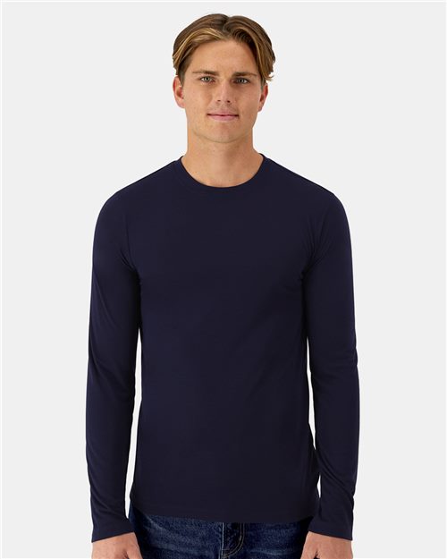 Hanes 484L — Unisex Cool DRI® Cotton Touch Long Sleeve T-Shirt — main view