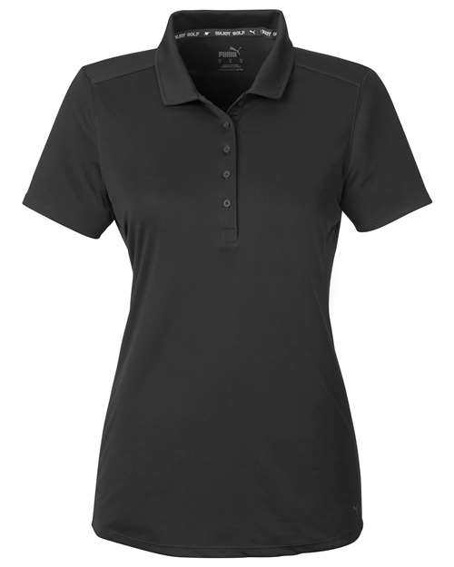Puma Golf 532989 — Women's Gamer Golf Polo — Puma Black