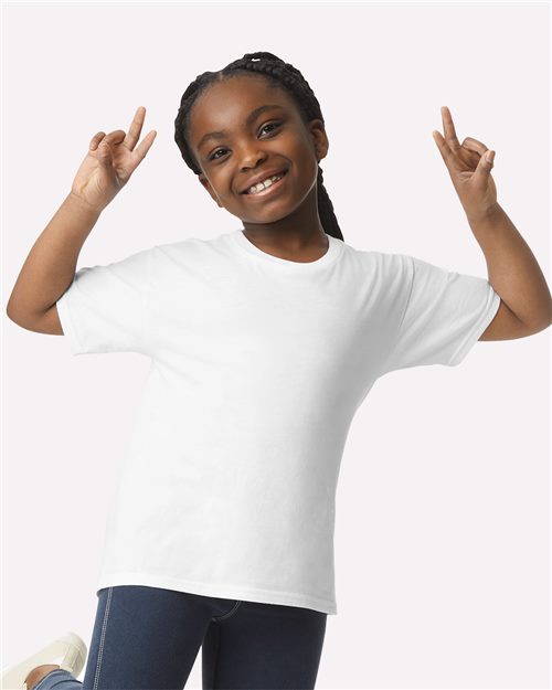 Gildan 3000B — Youth Light Cotton T-Shirt — main view