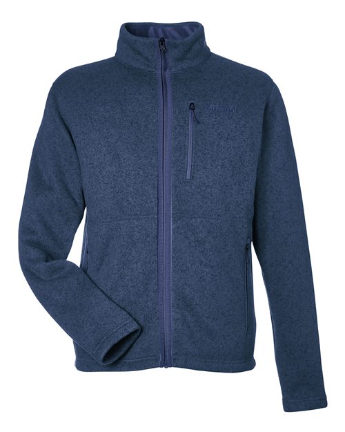 Marmot M16223 — Men's Drop Line Fleece Jacket — Arctic Navy Heather