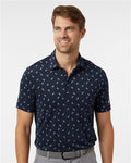Adidas A2012 — Men's Ultimate365 Mesh Print Polo — main view