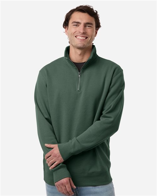Independent Trading Co. SS4600QZ — Unisex Midweight Quarter-Zip Pullover — main view