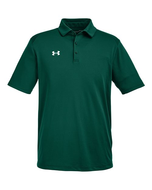 Under Armour 1370399 — Men's Tech™ Polo — Forest Green/ White