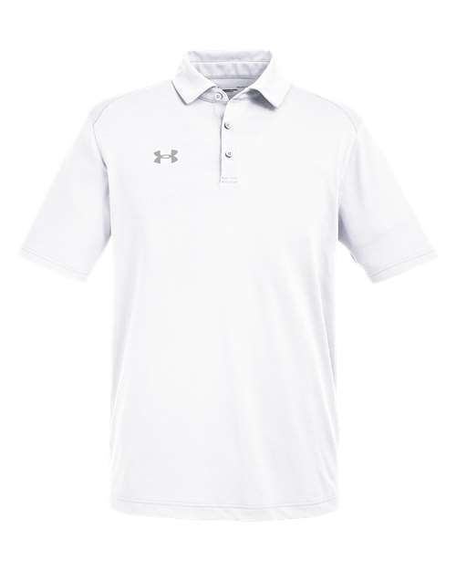 Under Armour 1370399 — Men's Tech™ Polo — White/ Mod Grey