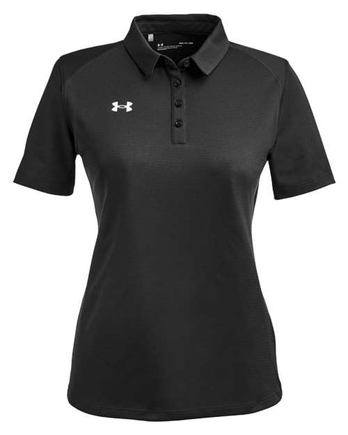 Under Armour 1370431 — Women's Tech™ Polo — Black/ White