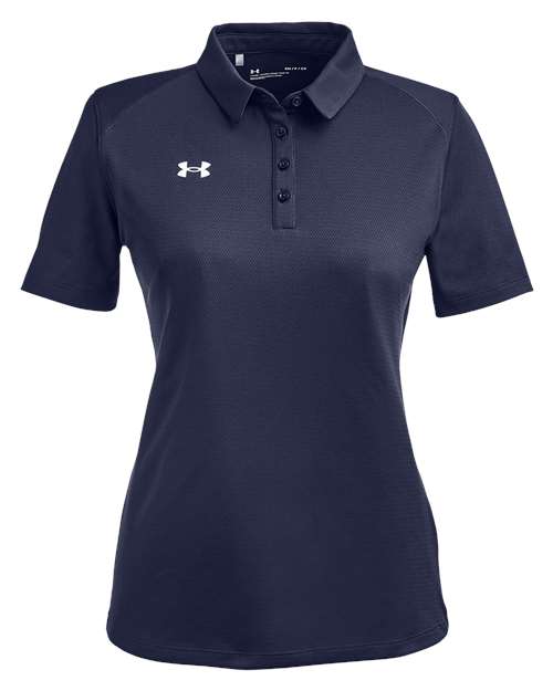 Under Armour 1370431 — Women's Tech™ Polo — Midnight Navy/ White