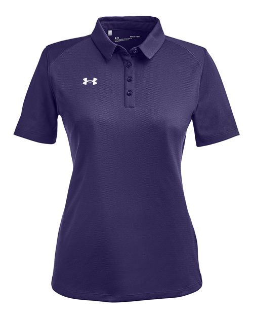 Under Armour 1370431 — Women's Tech™ Polo — Purple/ White