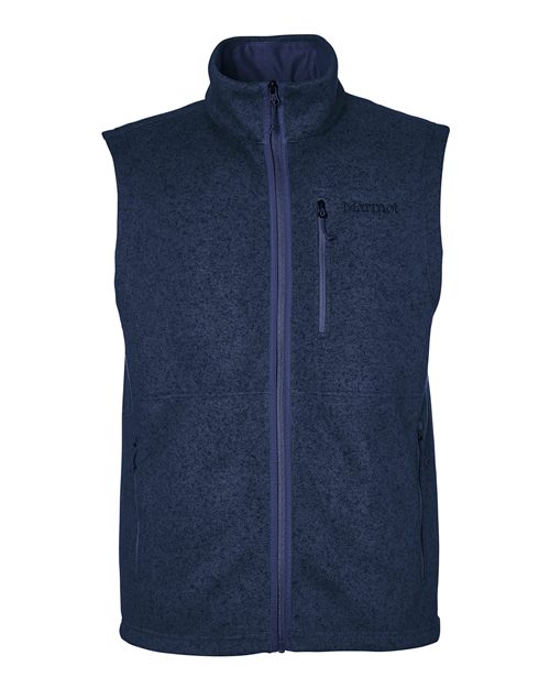 Marmot M16224 — Men's Drop Line Vest — Arctic Navy Heather
