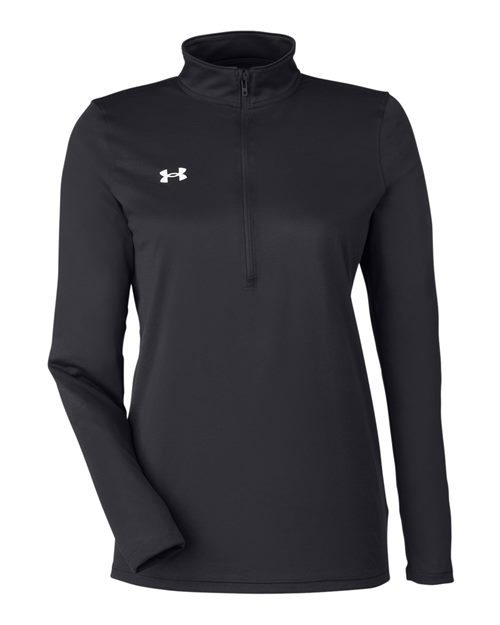 Under Armour 1376862 — Women's Team Tech™ Half-Zip Pullover — Black/ White